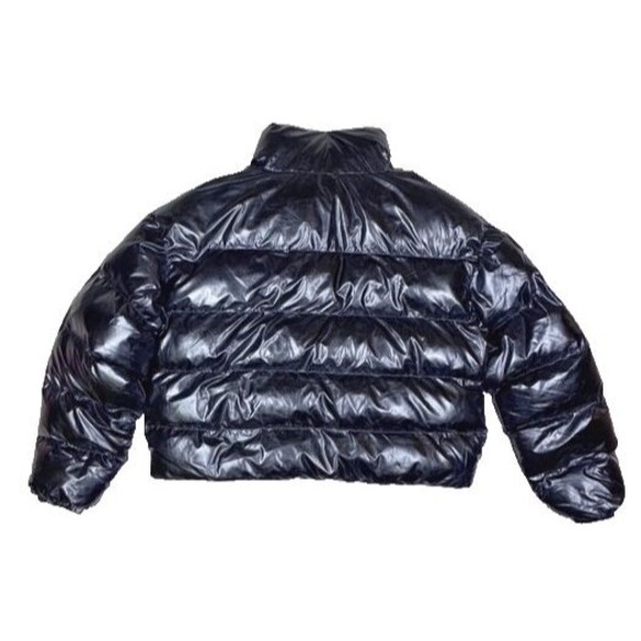 Fabletics Puffer Jacket Women's Size Medium Black Arden Zip Coat NWT - Picture 2 of 8